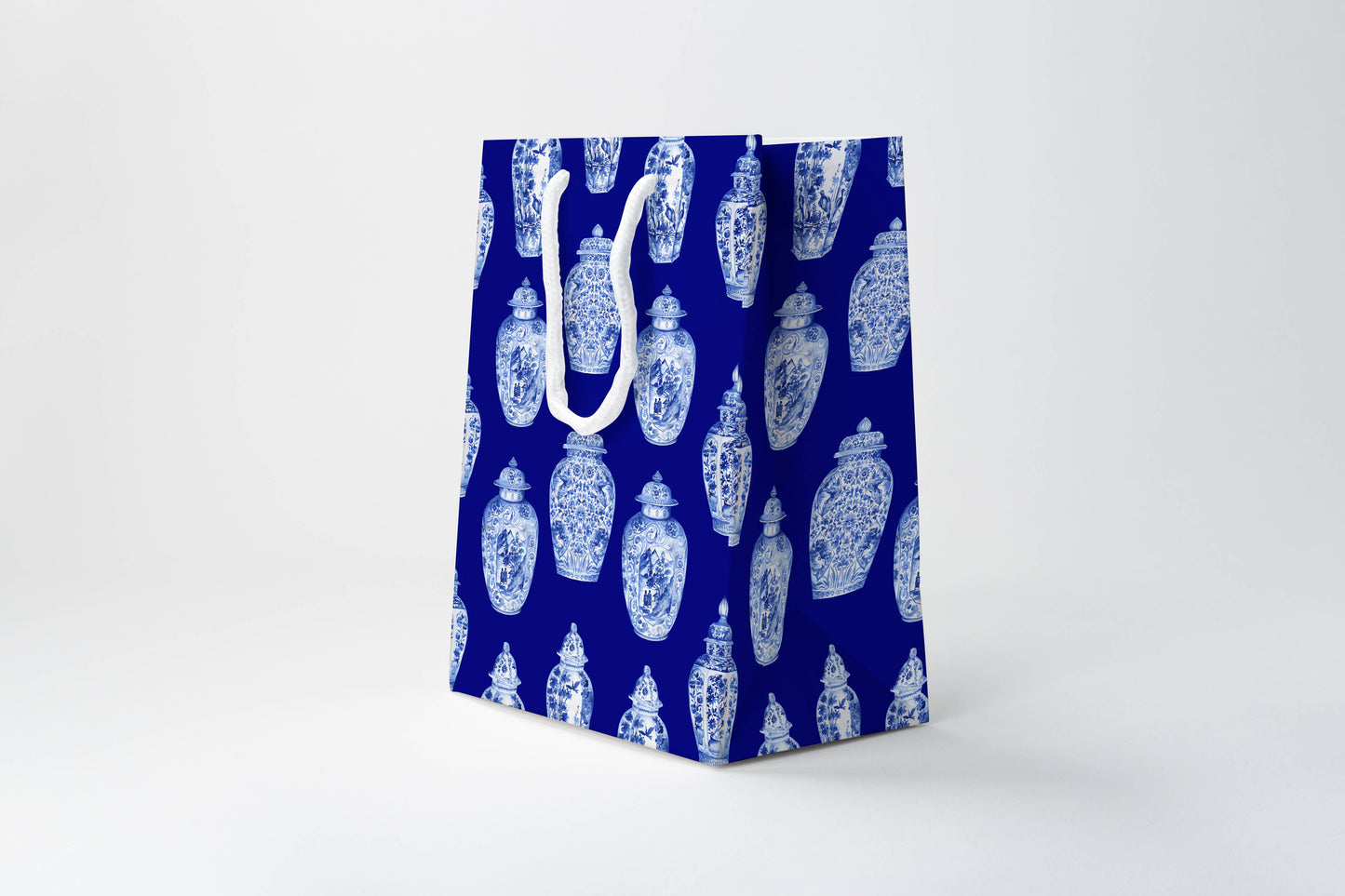 Blue Ginger Jar Gift Bag