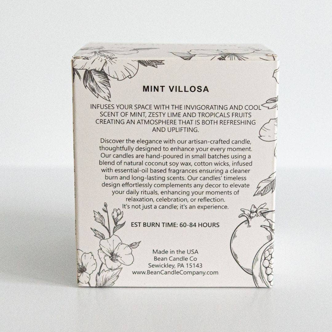 Mint Villosa Classic Candle