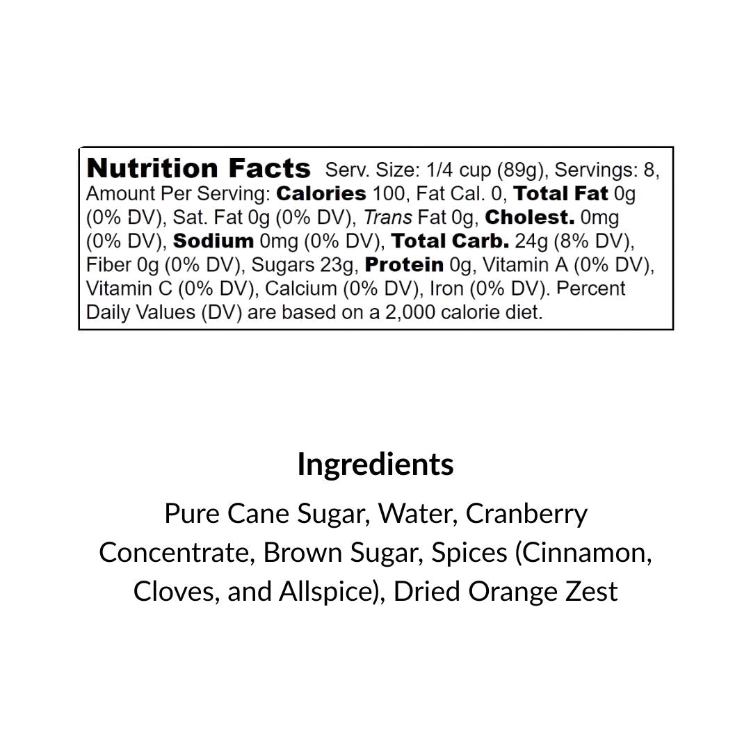 Mulling Syrup, 8 fl oz