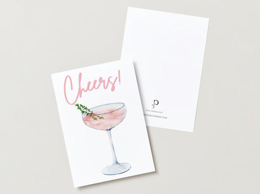 Cheers Greeting Card