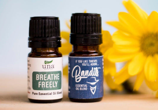 Breathe Freely Essential Oil Blend | Pure Essential Oil | Una Biologicals