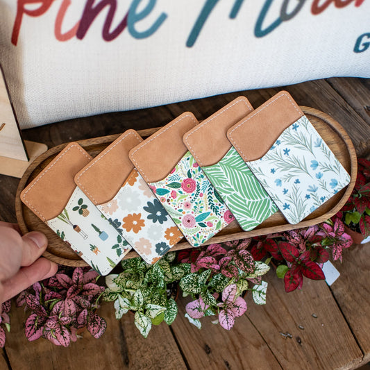 Leafy Luxe - Phone Wallet