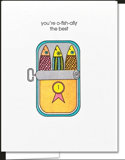 Quirky, colorful greeting cards, stickers, and notepads. Each card is printed one color at a time, one card at a time on our early 20th century printing presses.