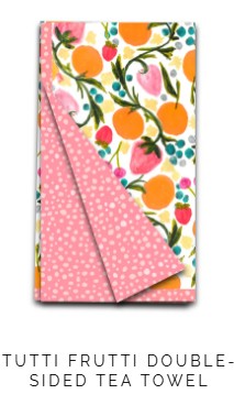 We love a good tea towel. Use in your kitchen, hang in your powder room, wrap around a bottle of wine. These towels are SUPER ABSORBENT, FAST DRYING and feature ORIGINAL ART by our team of female artists. Wave weave fabric, Double-sided art, 18” x 27”, Wash cold, no bleach