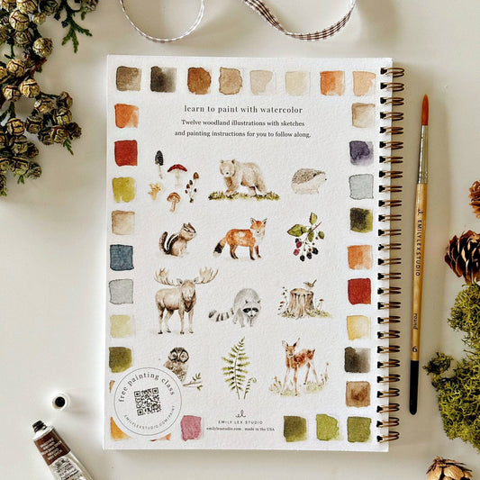 Watercolor Workbook - Woodland
