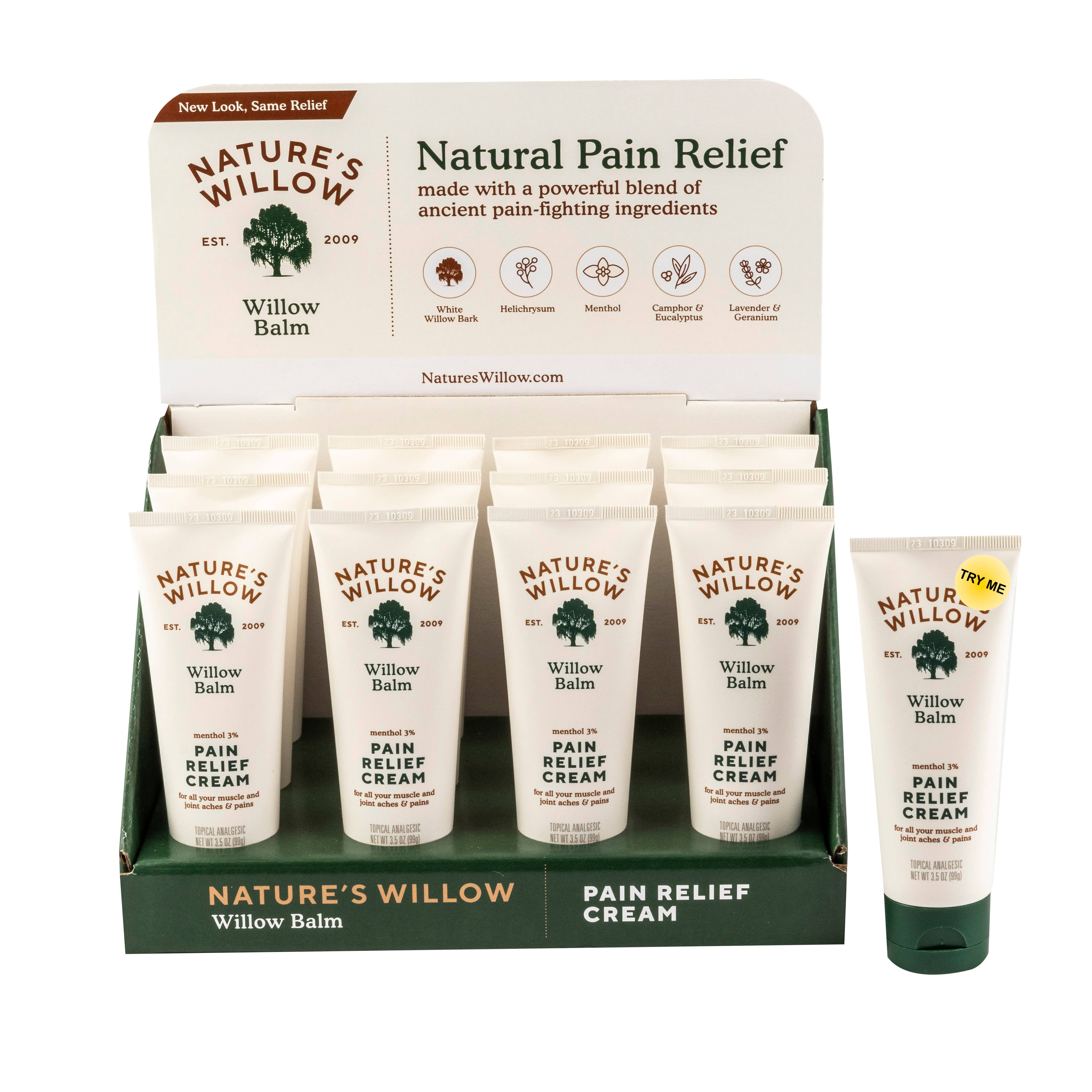 Nature’s Willow Pain Relief Cream - 0