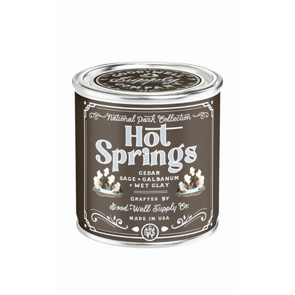 Hot Springs National Park Candle