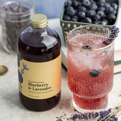 Blueberry & Lavender Mixer, 16 fl oz