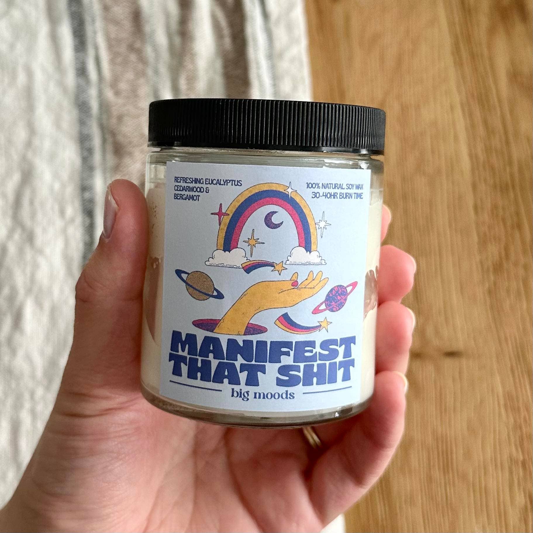 "Manifest That Shit" - 5oz Soy Candle - 0