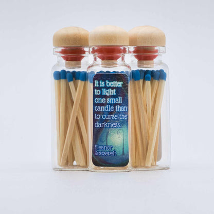 Candle Matches / Roosevelt / Luxury Matches / Bookish Gift