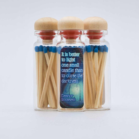Candle Matches / Roosevelt / Luxury Matches / Bookish Gift