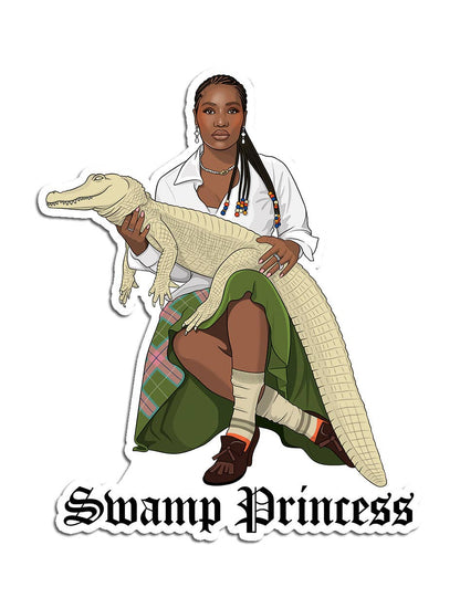 Doechii Swamp Princess Die Cut Sticker