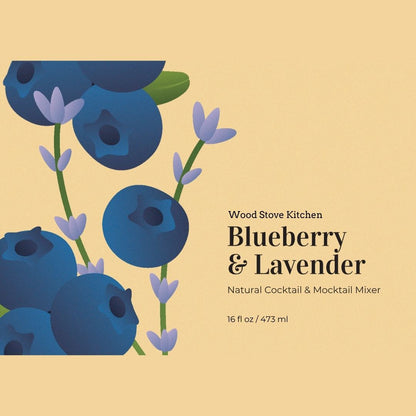 Blueberry & Lavender Mixer, 16 fl oz