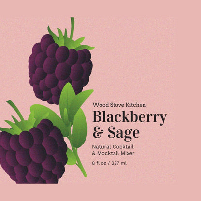 Blackberry & Sage Mixer, 16 fl oz