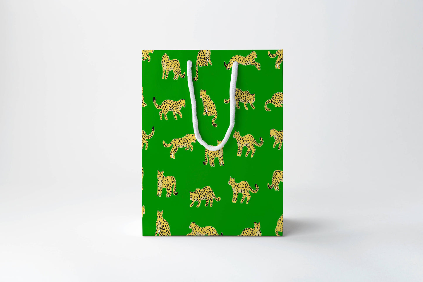 Green Leopard Gift Bag 