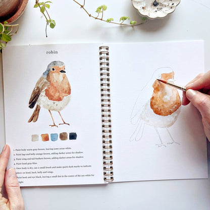 Watercolor Workbook - Birds