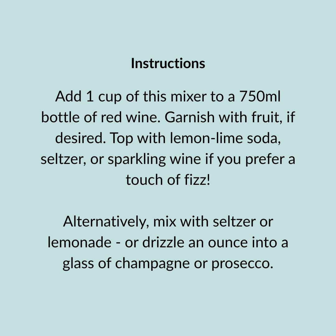 Sangria Mixer, 16 fl oz