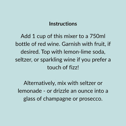 Sangria Mixer, 16 fl oz