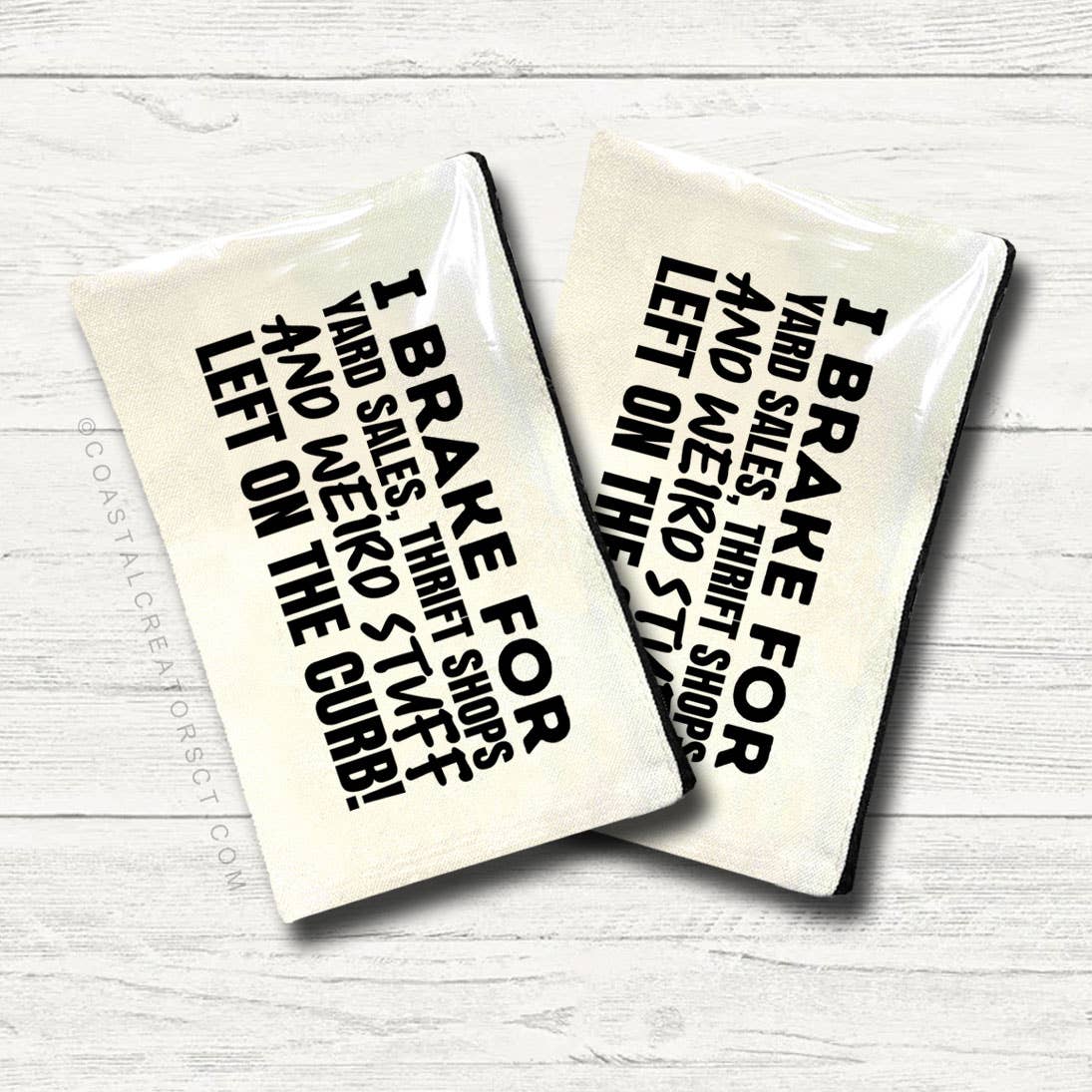 Multi-Use Canvas Zipper Pouches