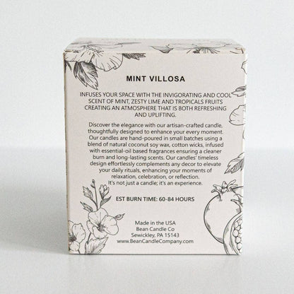 Mint Villosa Classic Candle