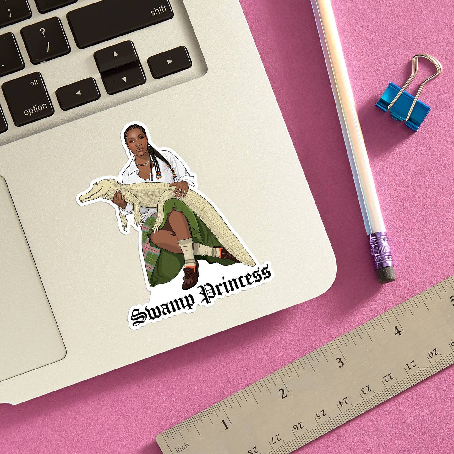 Doechii Swamp Princess Die Cut Sticker