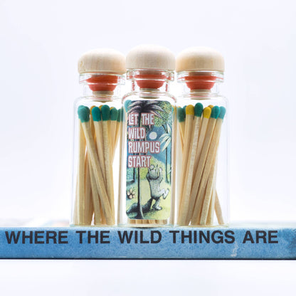 Candle Matches / Where the Wild Things Are / Bookish Gift