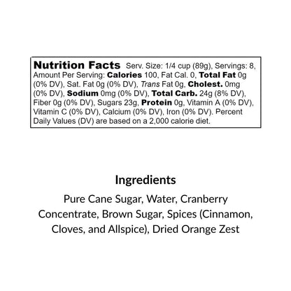 Mulling Syrup, 16 fl oz