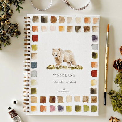 Watercolor Workbook - Woodland