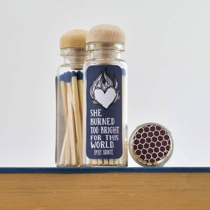 Candle Matches / Emily Brontë / Bookstore Sideline / Bookish