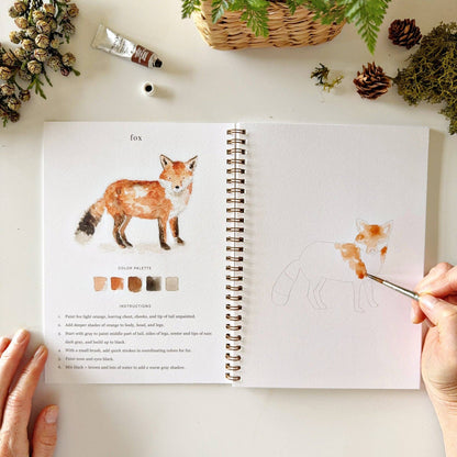 Watercolor Workbook - Woodland