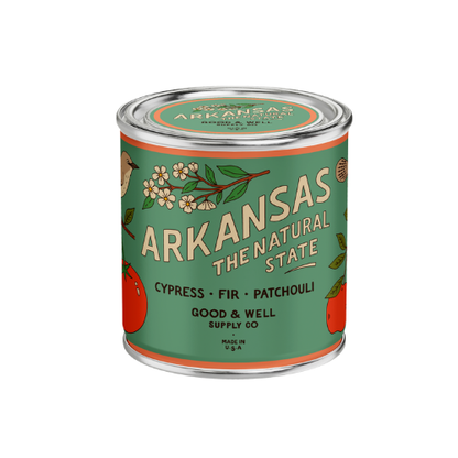 Arkansas State Candle