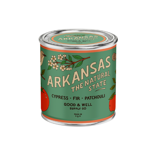 Arkansas State Candle