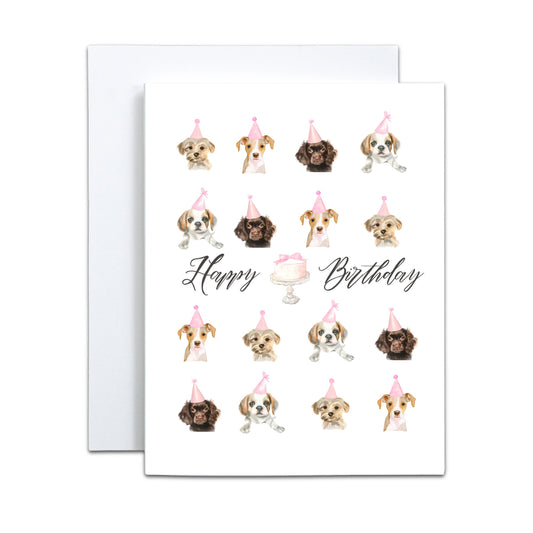 Birthday Puppies Card