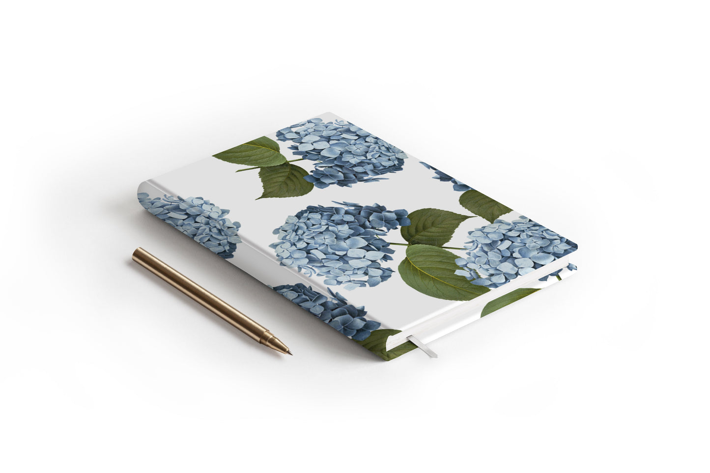 Blue Hydrangea | Custom Hardcover Journal