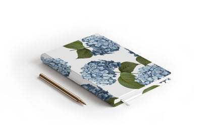 Blue Hydrangea | Custom Hardcover Journal