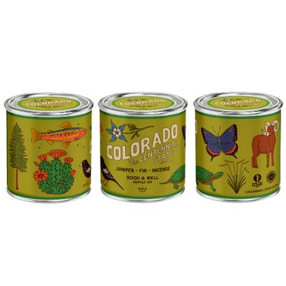 Colorado State Candle