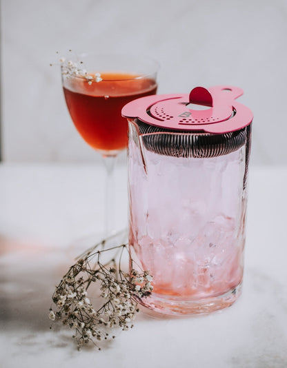 CHERRY BLOSSOM COLLECTION |Artisan Series Mixing Glass | Made in USA