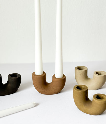Duo Taper Candle Holder
