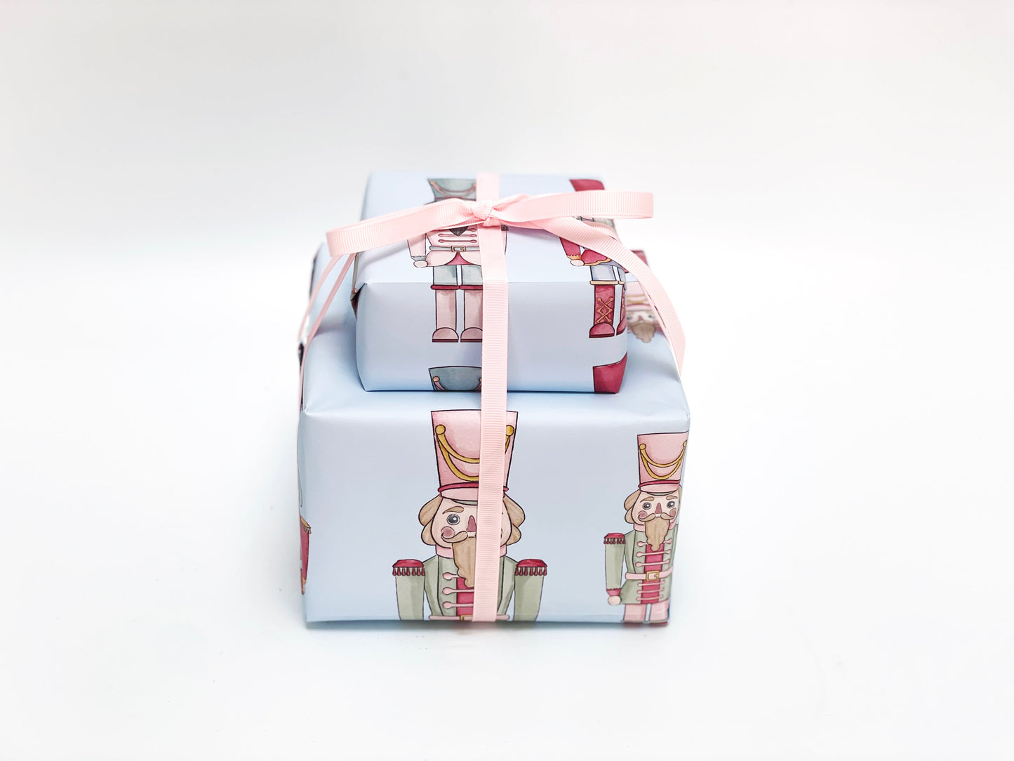 Blue Nutcracker Gift Wrap