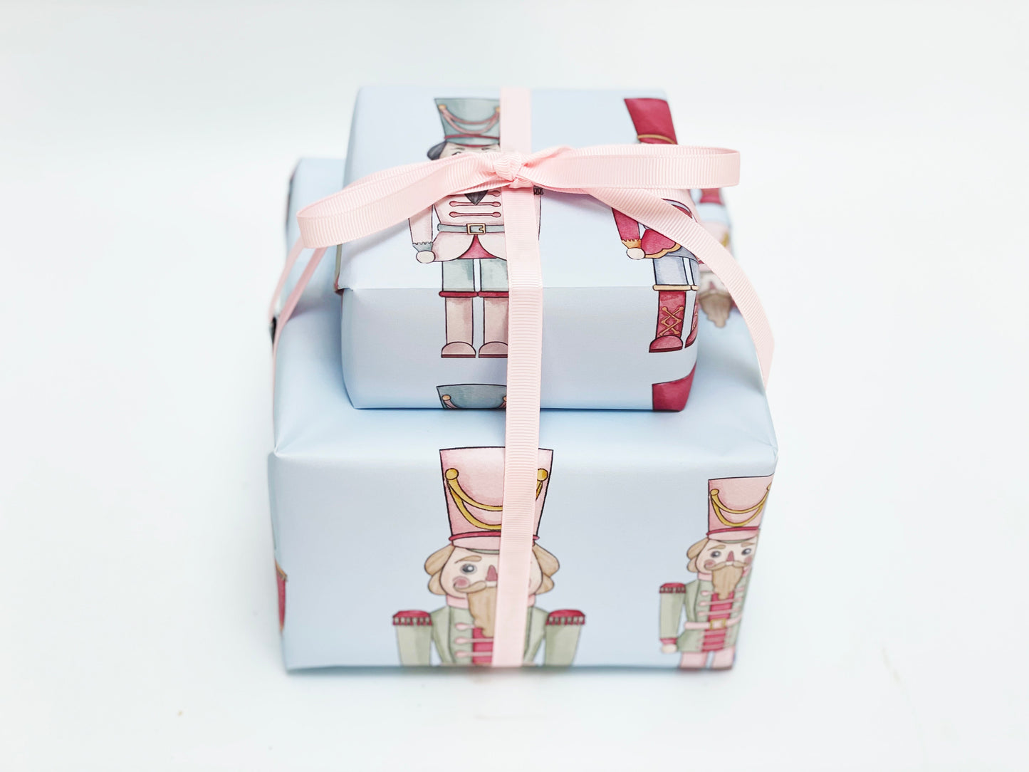 Blue Nutcracker Gift Wrap