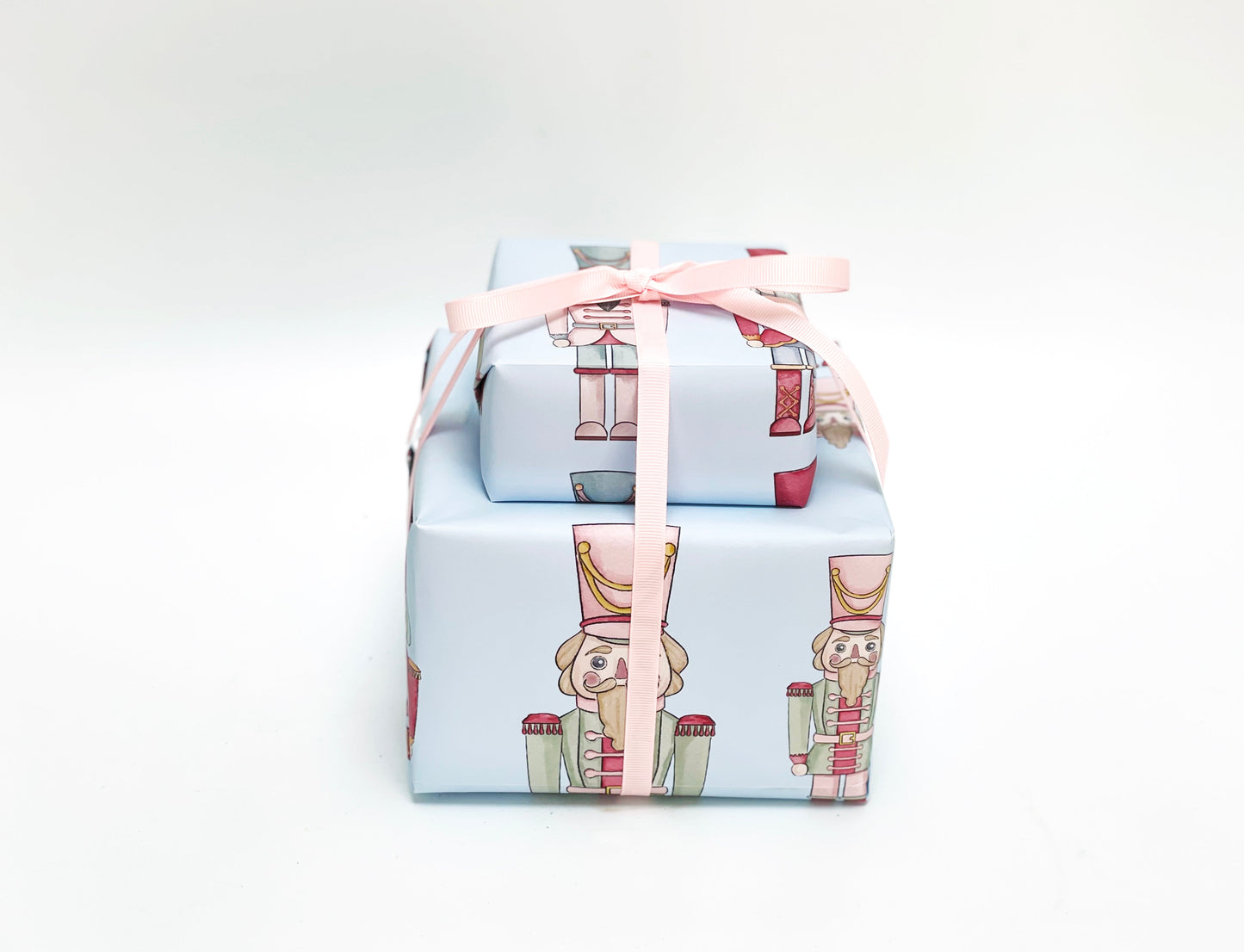 Blue Nutcracker Gift Wrap