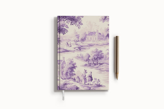 Lavender Toile Journal