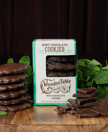 Mint Chocolate Tea Cookies - No Gluten