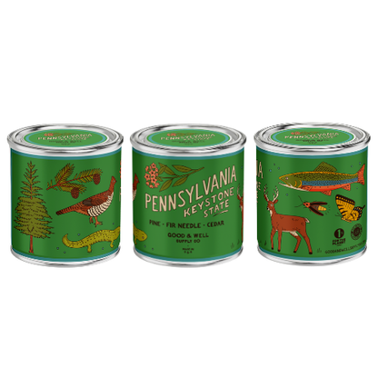Pennsylvania State Candle