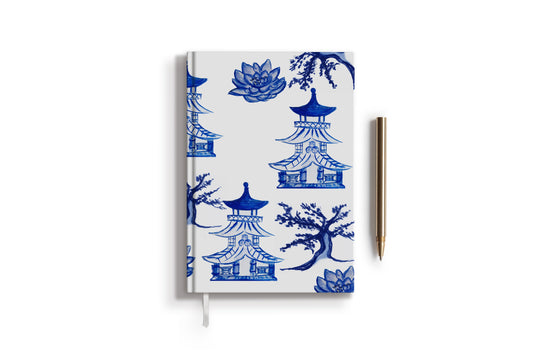 Chinoiserie Book Bound Journal