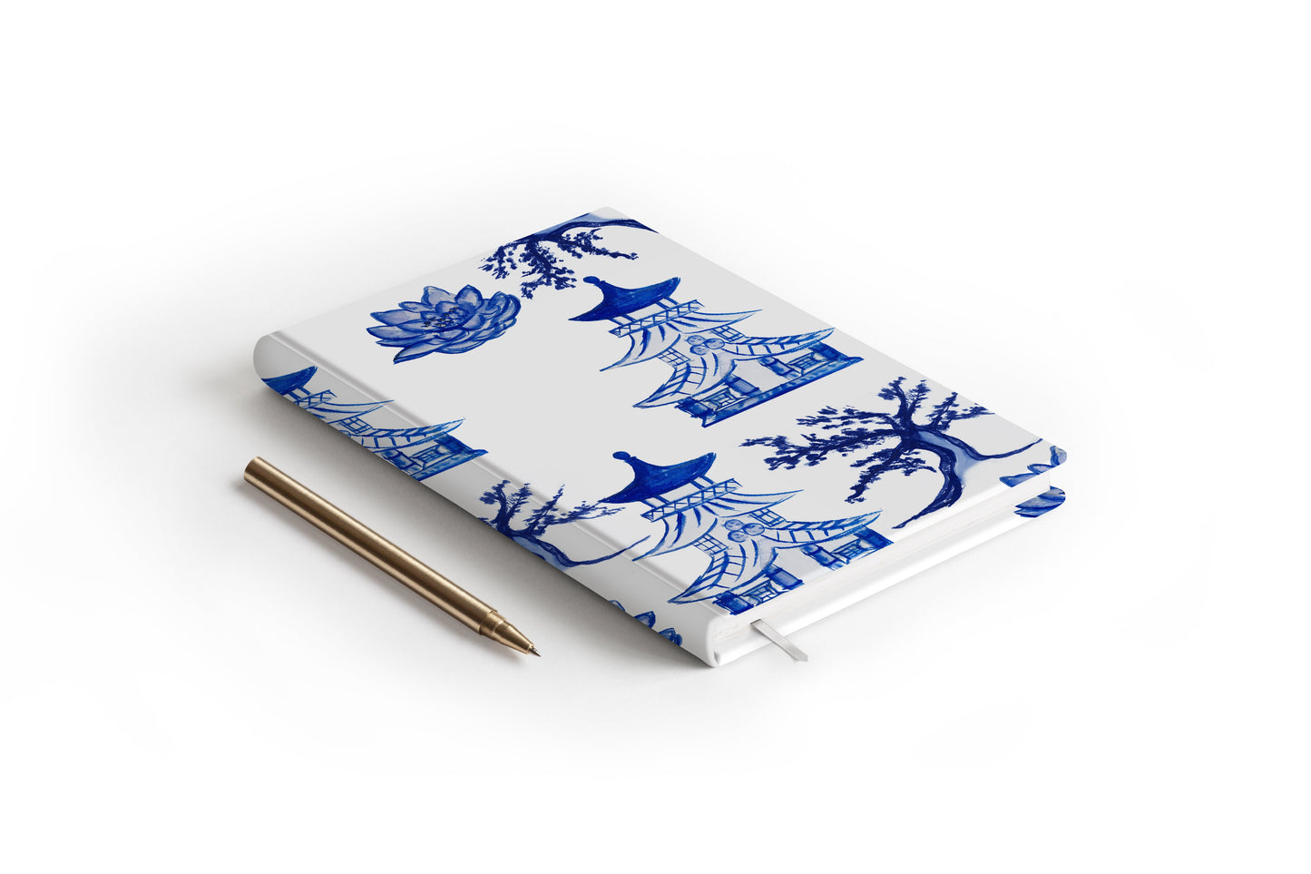 Chinoiserie Book Bound Journal