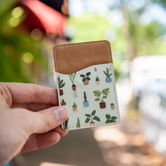 Houseplant Pattern - Phone Wallet