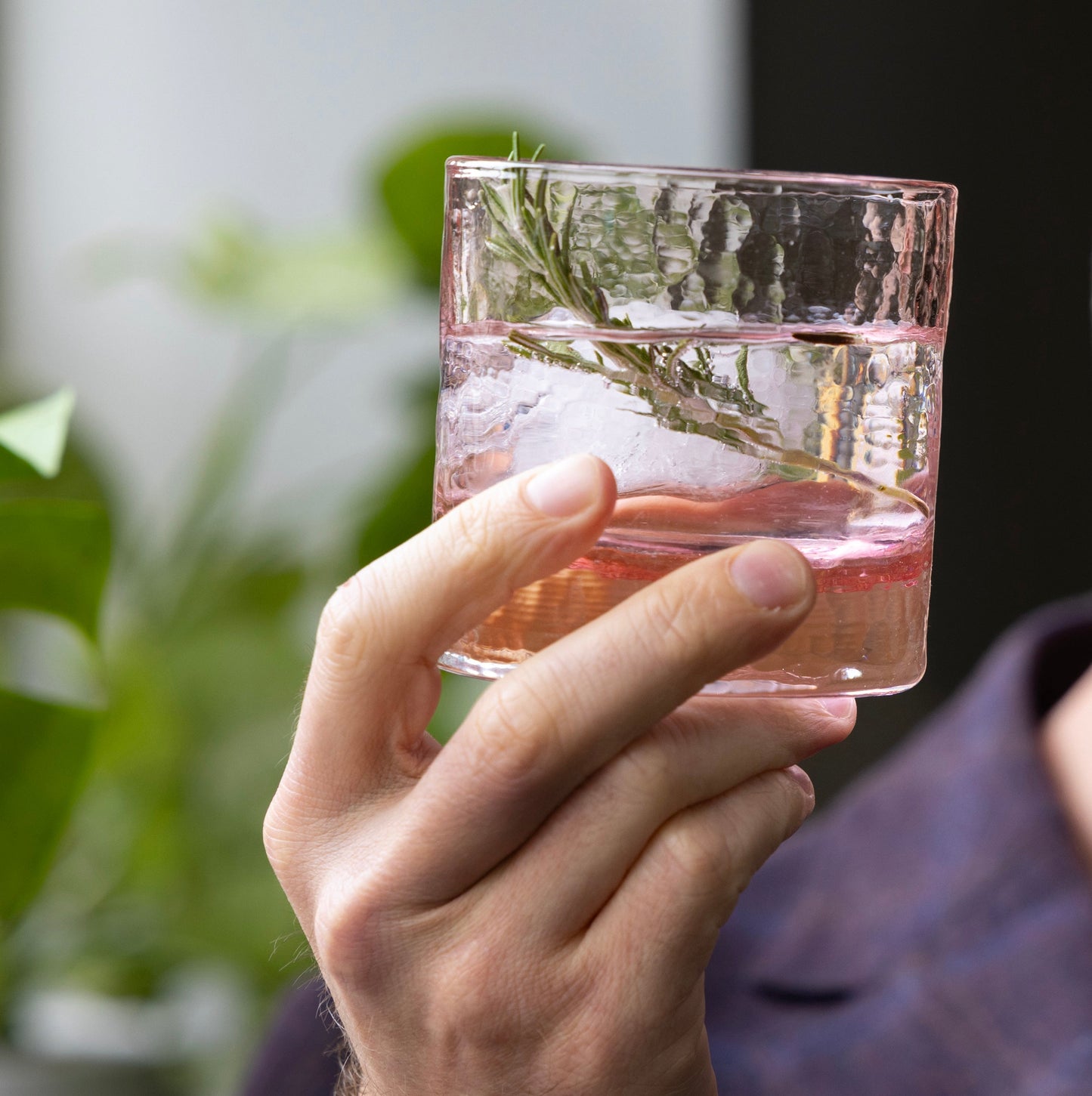 CHERRY BLOSSOM COLLECTION | The Rocks Glasses | Set of 2 | Made in USA
