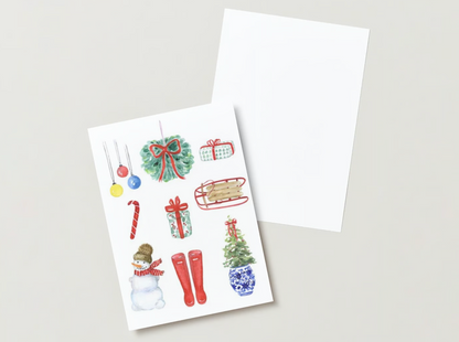 Collage Holiday Card