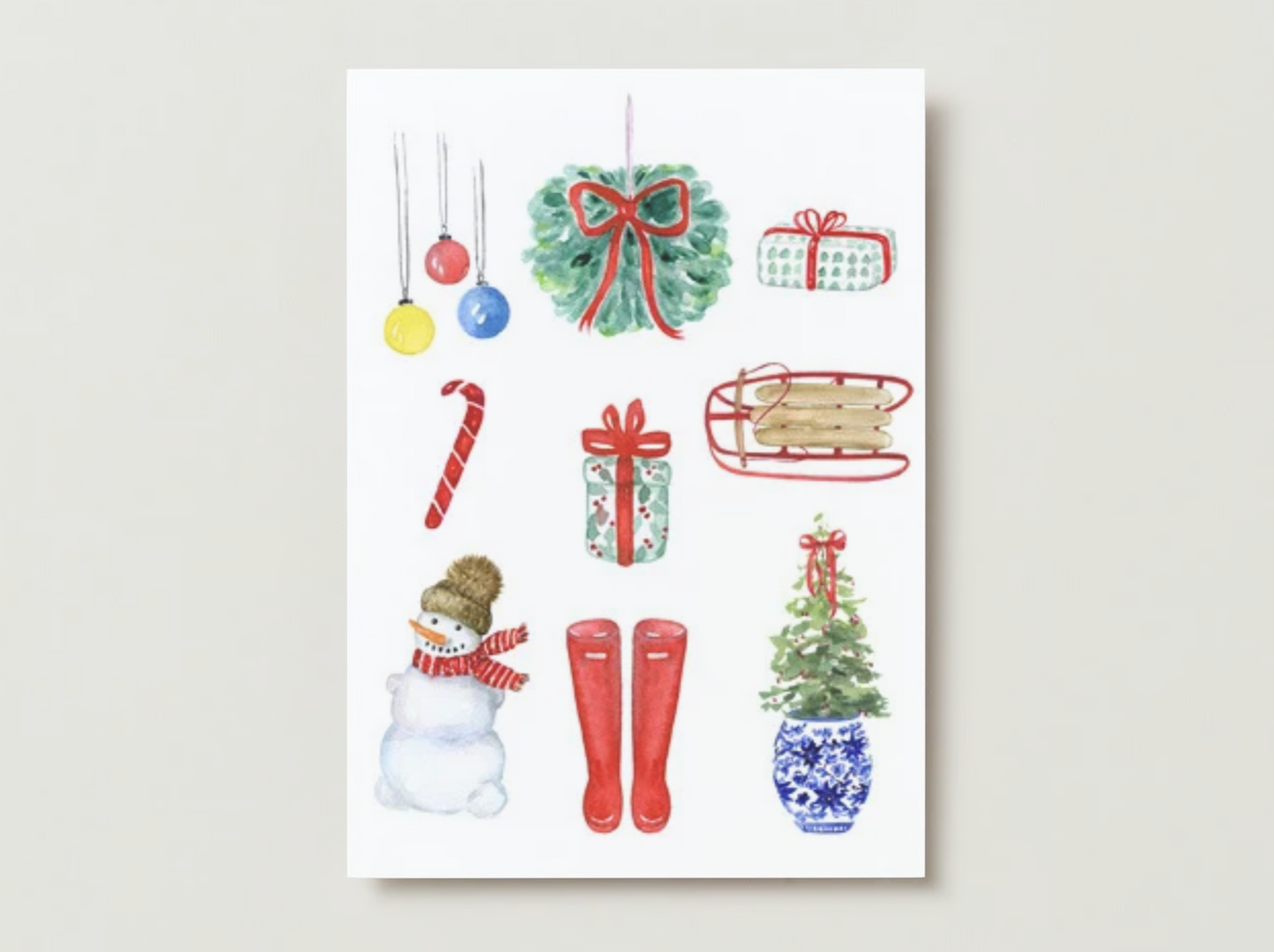 Collage Holiday Card